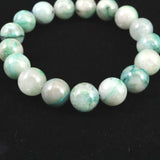クリソコラシリカ  12.5mm玉ブレスレット 46.4g (ID:79068)