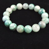 クリソコラシリカ  12.5mm玉ブレスレット 46.4g (ID:79068)
