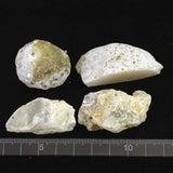 島根県大津島産　玉髄　カルセドニー 原石4個セット 85.5g (ID:79165)