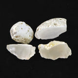 島根県大津島産　玉髄　カルセドニー 原石4個セット 85.5g (ID:79165)