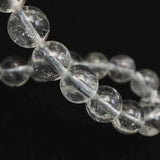 ヒマラヤ産 アクアマリン 5A  8mm玉ブレスレット 18.5g　*希少* (ID:79169)