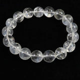 ホワイトファントム エンジェルラダークォーツ  11.5mm玉ブレスレット 37.0ｇ (ID:79269)