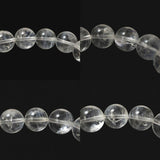 ホワイトファントム エンジェルラダークォーツ  11.5mm玉ブレスレット 37.0ｇ (ID:79269)