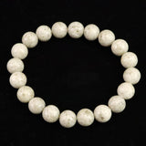 宮崎県産 二ニギ水晶　 10mm玉ブレスレット 証明書付 28.4g (ID:79382)