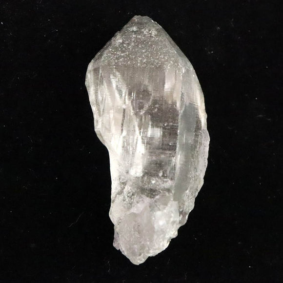 チベット カイラス産 ヒマラヤ 水晶 原石 クローライト付 レコードキーパー セルフヒールド 33.8g (ID:79452)