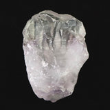 中国雲南省産 プラシオライト x アメジスト　バイカラークォーツ　原石 43.5g (ID:79468)