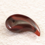 チベット産 アンデシン 22mm勾玉　2.2g (ID:79585)