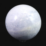 セレスタイト 天青石  69mmスフィア　丸玉　475ｇ (ID:79731)