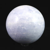 セレスタイト 天青石  69mmスフィア　丸玉　475ｇ (ID:79731)