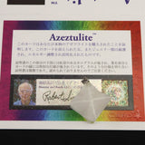H&E社 アゼツライト(AZOZEO) 28mmマカバスター ペンダントトップ 証明書付 11.0g　 (ID:79740)