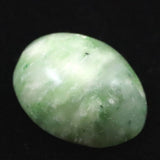 日高翡翠（ホワイトグリーン） 18mm オーバル ルース 3.31g (ID:79746)