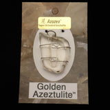 H&E社 ゴールデンアゼツライト(AZOZEO)    タンブル ペンダントトップ  11.0g (ID:79903)