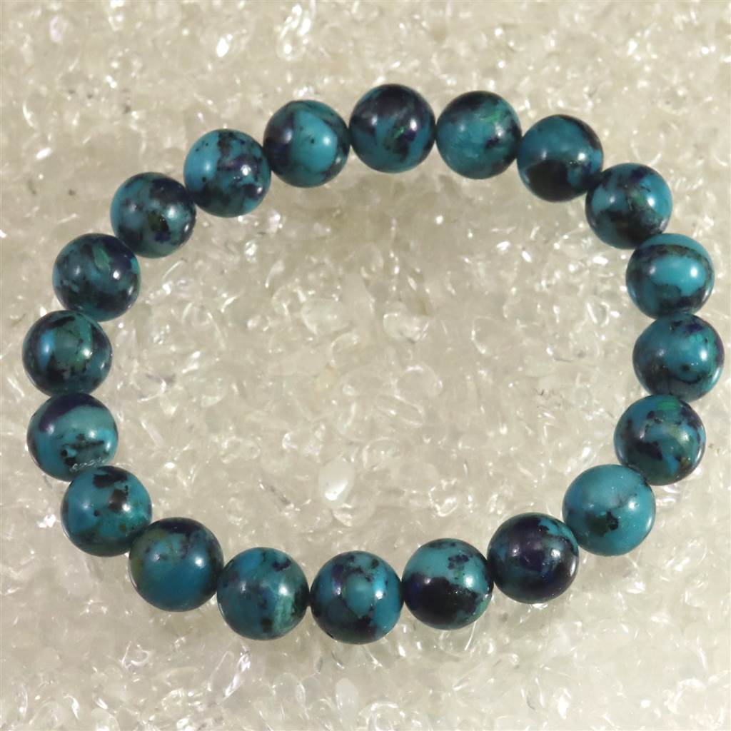 ハイクオリティ　シャッタカイトブレスレット　　ターコイズ　クリソコラ　3 岡山のパワーストーン、風水・開運グッズのお店 龍祥本舗