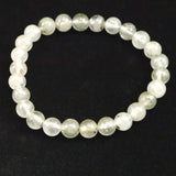 ブラジル産 フェナカイト SA　7.5mm玉ブレスレット 鑑別書付 15.96g  (ID:80220)