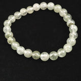 ブラジル産 フェナカイト SA　7.5mm玉ブレスレット 鑑別書付 15.96g  (ID:80220)