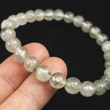 ブラジル産 フェナカイト SA　7.5mm玉ブレスレット 鑑別書付 15.96g  (ID:80220)