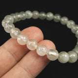 ブラジル産 フェナカイト SA　7.5mm玉ブレスレット 鑑別書付 15.96g  (ID:80220)