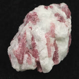 ピンクトルマリン入り水晶 47mm原石 33.9g (ID:80350)