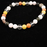 H&E社 フェナカイト アセンション (AZOZEO)  6mm玉ブレスレット 証明書付 10.1g (ID:80389)