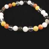 H&E社 フェナカイト アセンション (AZOZEO)  6mm玉ブレスレット 証明書付 10.1g (ID:80389)