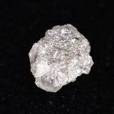 天然 ダイヤモンド ホワイト グレー　7.4ｍｍ原石  1.02ct (ID:80456)