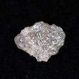 天然 ダイヤモンド ホワイト グレー　7.4ｍｍ原石  1.02ct (ID:80456)