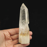 高千穂天岩戸水晶 AAA 123mm原石 レインボー ディレクトリーカード付 165.3g (ID:80882)