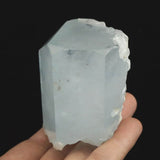アクアマリン 70mm 結晶　原石 パキスタン カラコルム山脈 ナガール渓谷産 262.0ｇ (ID:80921)