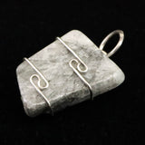 H&E社 フェナカイト(AZOZEO) ワイヤーラップ　ペンダントトップ 3.8g (ID:81105)