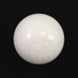 H&E社 ニュージーランドホワイトアゼツライト (AZOZEO) 25mmスフィア 証明書付 22.3g (ID:81387)