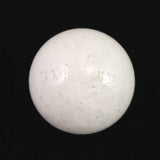 H&E社 ニュージーランドホワイトアゼツライト (AZOZEO) 25mmスフィア 証明書付 22.3g (ID:81387)