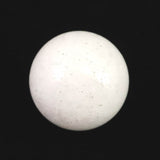 H&E社 ニュージーランドホワイトアゼツライト (AZOZEO) 25mmスフィア 証明書付 22.3g (ID:81387)