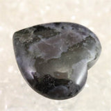 H&E社 ミスティックメルリナイト 25mmハート 証明書付 8.0g (ID:81746)