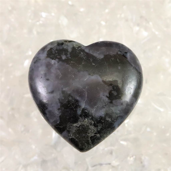 H&E社 ミスティックメルリナイト 25mmハート 証明書付 8.0g (ID:81746)