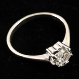 H&E社 アゼツライト(AZOZEO) 6mmハート リング 13号 証明書付 現品 (ID:81752)