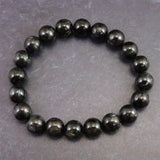 グリーンランド産 ヌーマイト STグレード 10mm玉 ブレスレット 31.9g  (ID:82179)