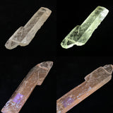 トリフェーン イエロークンツァイト  94mm原石 結晶 33.3g (ID:82348)