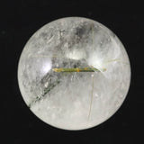 ザギマウンテンクォーツ エジリン入り 38mmスフィア 76.5g (ID:82390)