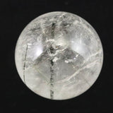 ザギマウンテンクォーツ エジリン入り 38mmスフィア 76.5g (ID:82390)