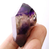 ブランドバーグ産 アメジスト エレスチャル原石 D.T. セプター 24.7g (ID:82406)