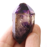 ブランドバーグ産 アメジスト エレスチャル原石 D.T. セプター 29.5g (ID:82406)