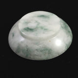 ミャンマー産 グリーン翡翠 ヒスイ 60mm小皿 39.3g (ID:82498)