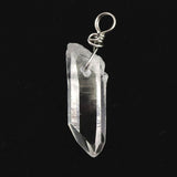 ブラジル トマスゴンサガ産水晶 31mm原石ペンダントトップ 3.8g (ID:82503)