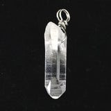 ブラジル トマスゴンサガ産水晶 31mm原石ペンダントトップ 3.8g (ID:82503)