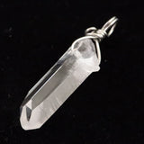 ブラジル トマスゴンサガ産水晶 31mm原石ペンダントトップ 3.8g (ID:82503)