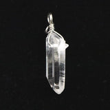 ブラジル トマスゴンサガ産水晶 31mm原石ペンダントトップ 3.8g (ID:82503)