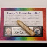 H&E社 ハニー&クリームアゼツライト (AZOZEO)  45mmワンド 証明書付 6.6g (ID:82805)