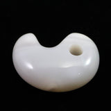 北海道 花石メノウ 瑪瑙 20mm勾玉 ディレクトリカード付 3.4g (ID:82928)