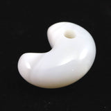 北海道 花石メノウ 瑪瑙 20mm勾玉 ディレクトリカード付 3.4g (ID:82928)