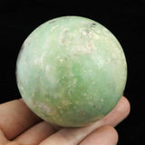 インドネシア産 クリソプレーズ　58mm スフィア 238g (ID:83004)